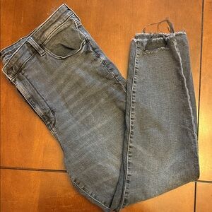 American Eagle Distressed Dark Gray Jeans
